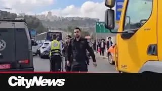 Palestinian gunmen kill 6 people in shooting attack on Jerusalem bus stop