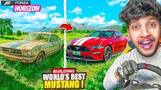 WORLD&rsquo;S BEST MODIFIED MUSTANG BUILD!🔥Forza Horizon 5 Ultra Realistic | LOGITECH G63
