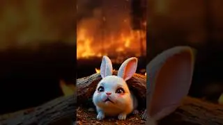 heartwarming cat story rescue rabbit friend