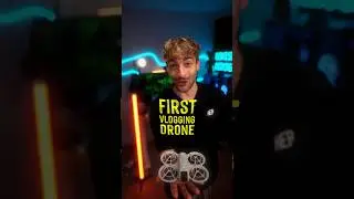 A vlogging drone?! DJI just released NEO #djineo #tech #cameradrone #vlogging #vlogcamera