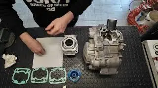 Aprilia RS125 &ndash; Montaggio Finale Motore | Parte 2 (Cilindro, Frizione, Accensione) 🔥
