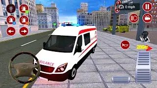 Ambulance Rescue Driver 2021 - Emergency Rescue Service Simulator - Android Gameplay