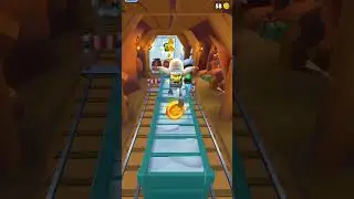 Subway surf police vs spray boy#subwaysurfers