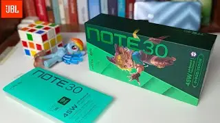 UNBOXING INFINIX NOTE 30 NFC RAM 8/256GB GYRO EIS 2K JBL STEREO SOUND
