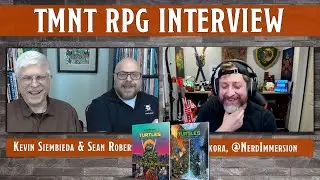 TMNT RPG Interview with Palladium Books! | Nerd Immersion