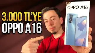 Oppo A16 kutu açılışı! - 3.000 TL'ye alınır mı?