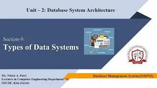 Types of Database System | Unit-2 | Lecture-7