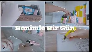 Benimle bir gün🌼 | yüzyüze eğitim | Sessiz vlog