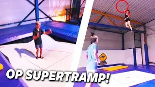 HET DAK RAKEN IN TRAMPOLINEPARK! | #67