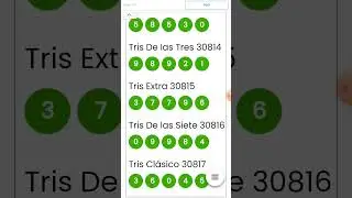 Resultados tris 08/07/2023
