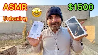 ASMR $1500 unboxing |  my new mobile 16 pro max