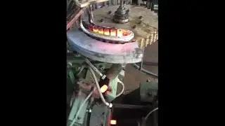Turntable Bar End Induction Heating Induction Heating Equipment Turntable Induction Heating Machine