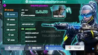 (GLOBAL MOD MENU IMGUI 1.6.50) CODM ANTI REPORT BYPASS AIMBOT SEASON V4 XCMods (CALL OF DUTY MOBILE)