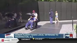 Honor Flight takes local vets to Washington D.C.