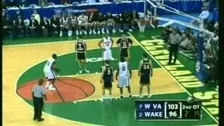 2005 NCAA Tournament - WVU vs Wake Forest - OT #2