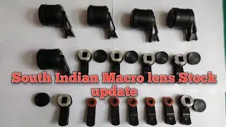 South Indian Macro lens Stock update