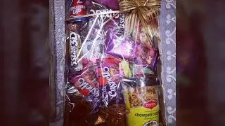 #snacks gift #Chocolate's gift wrapping ideas ..#chocolate gift #snacks gift decorations ideas