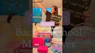 Back to School Must Haves from Amazon - Preschool Edition 🚌📚🍎 #backtoschool #schoolessentials
