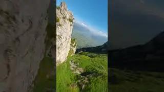 Diving Down The Mountain Like 🔀 | Cinematic FPV Drone Fly (🎥: IG / timothy_fpv)