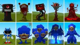 ALL EYE TOWER & SPRUNKI FAN VS EVOLUTION OF ALL NEW SONIC? in Garrysmod!,...