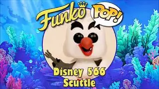 The Little Mermaid Scuttle Funko Pop unboxing (Disney 566)