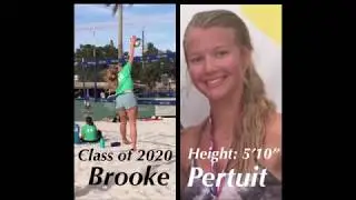 Brooke Pertuit - Class of 2020 - Beach Volleyball Highlight Video