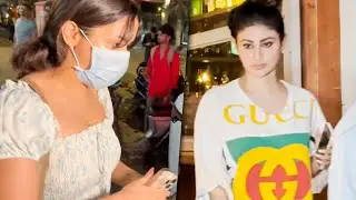 Sassy Stars Avneet Kaur & Mouni Roy Get Snapped In Bandra! Beauties Of Bollywood!