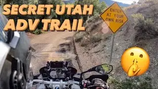 UTAH ADV MOTO TRAIL | Ultra Secret Location 😆 | BMW R1200GSA 50 Mile Off Road Rally