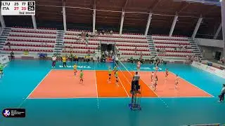 CEV U16 Champioship 2025
Lithuania - Italy