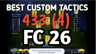The Best 433(4) META Custom Tactics In EA FC 26!