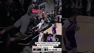 &iexcl;Dylan Harper VUELA y suelta un MATE EMP&Aacute;TICO a dos manos! 😤💪