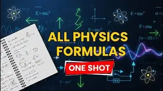 All Physics Formula in One Shot Video with Notes #12boardexam
