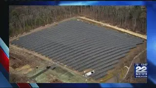 Eversource's new 5,000-panel solar facility unveiled in Ludlow