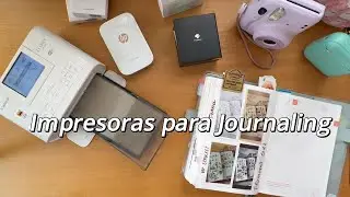 Comparo mis impresoras para journaling (pros y contras)