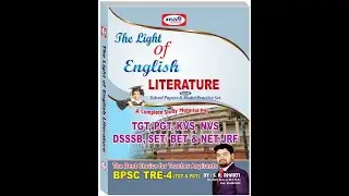 The Light 0f English Literature  3rd Edition & Offline batch   (Bihar -TGT-PGT )#tgt_pgt