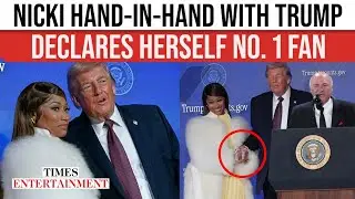 Nicki Minaj Doubles Down on Her Trump &lsquo;LOVE&rsquo; as President KISSES Her Cheek and HOLDS Her Hand