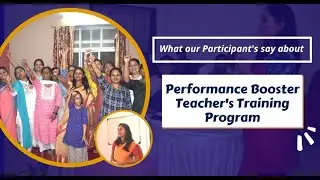 Performance Booster Teacher Training | Participant's Reviews