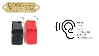 Listen to the Acme Tornado Pealess Whistle