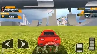 Crazy Racing Extreme Car Tracks 3D - Impossible Car Stunts #3 | Android Gameplay | Friction Games