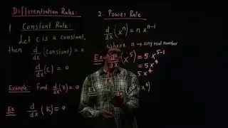 Differentiation Rules