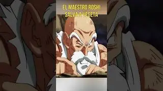 Maestro Roshi salva a Vegeta #dragonball #goku #vegeta #dragonballsuper #anime #fypシ #fyp #fypage