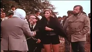 👉🐎((( Santo vs. las lobas )))🐎 Rodolfo de Anda, Filme en el Pante&oacute;n de San Juan Acazuchitl&aacute;n.