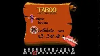 Drinking Games LP - NES Roulette - Taboo
