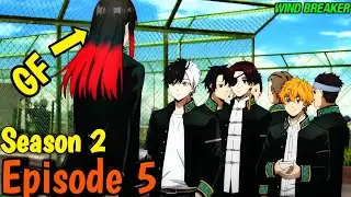 Wind Breaker (S2) Episode 5 in Hindi | Explained in Hindi by Zeus Anipie.