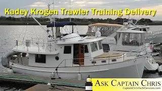 Kadey Krogen Trawler Training Delivery