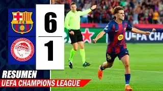 POL&Eacute;MICA EXPULSI&Oacute;N BARCELONA vs OLYMPIACOS 6-1 |  &iquest;ROB&Oacute; en CHAMPIONS LEAGUE?