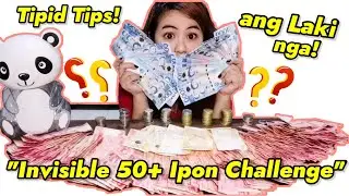 IPON CHALLENGE 2021 + INVISIBLE 50 (Mga Tips paano makakaipon in 1 year | magnifishe