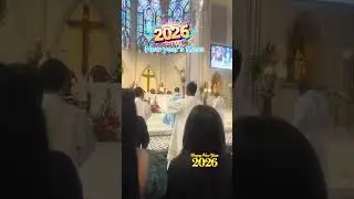 1st mass of the year 2026 #everyone #shortsfeed #2026 #mass #fyp #shorts