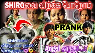 Shiroவை வித்துட்டா நான் செத்துடுவ👿😮#kuttyangel #emotional #prankvideo #love #couple 