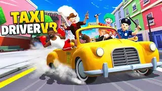 SOY EL TAXISTA MAS VIOLENTO en REALIDAD VIRTUAL | TAXI DRIVER VR  Meta Quest
